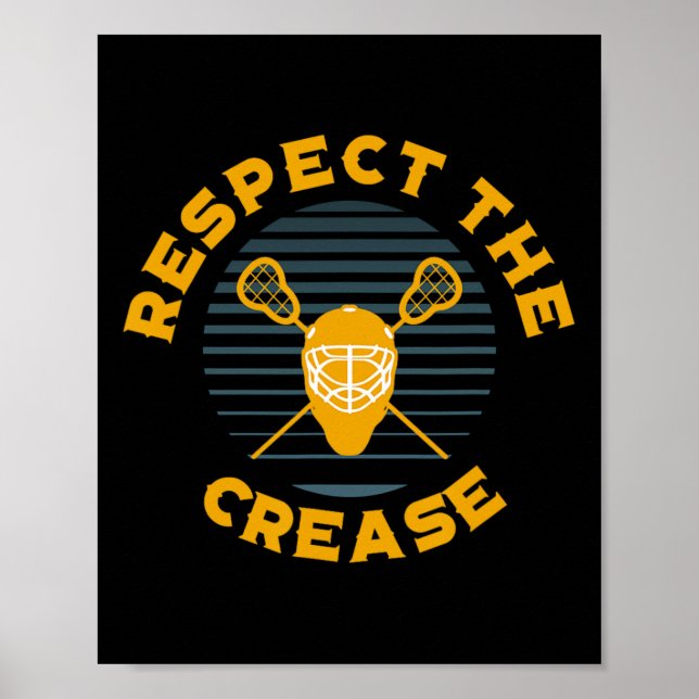 Poster Respeite A Gália De Lacrosse (Frente)