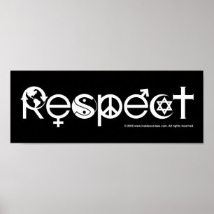 Poster Respeite a Mãe Terra - Recicle Salve o Planeta
