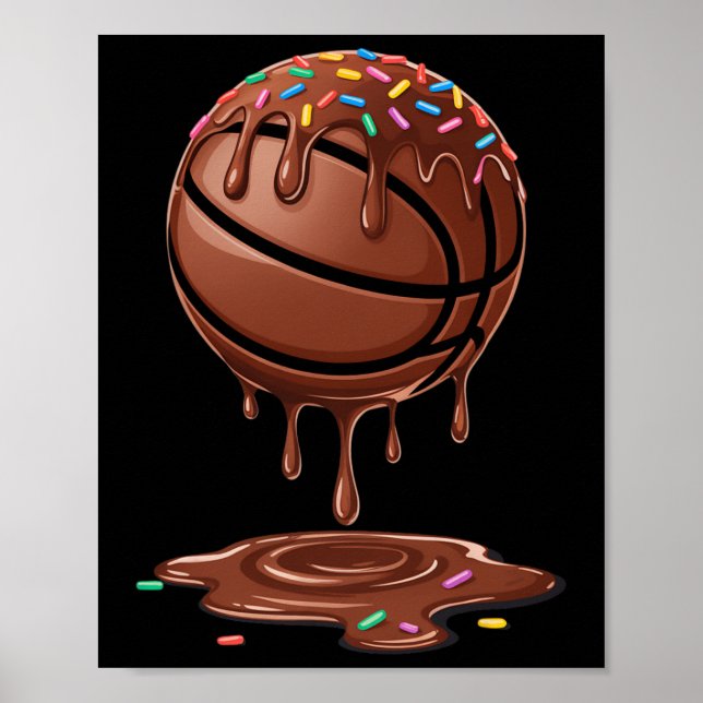 Poster Respeite O Drip Sketll Granulado Creme de Chocolat (Frente)