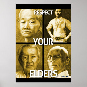 Poster Respeite seus idosos (poster grande)