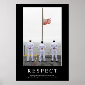 Póster Respeito: Cotação 1 Inspirativa