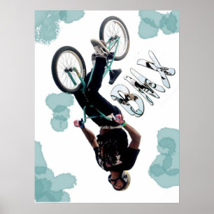 Poster Respingo de BMX, Copyright Karen J Williams