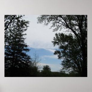 Póster Respiração da natureza