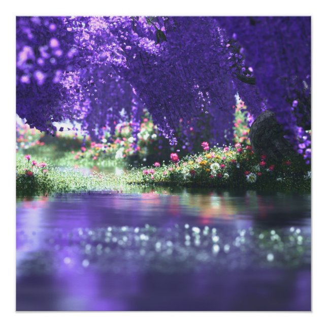 Póster Respiração do Primavera (Quadrado) (Frente)