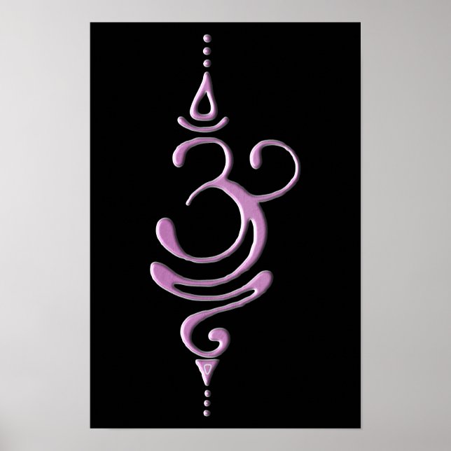 Poster Respirar Rosa  (Frente)