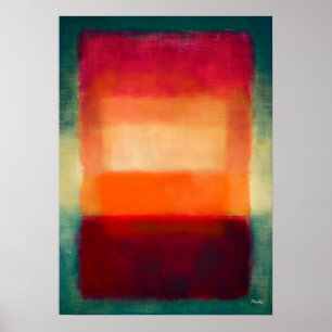 Poster Resplendor Interior – Campos de Cor Celestiais Abs