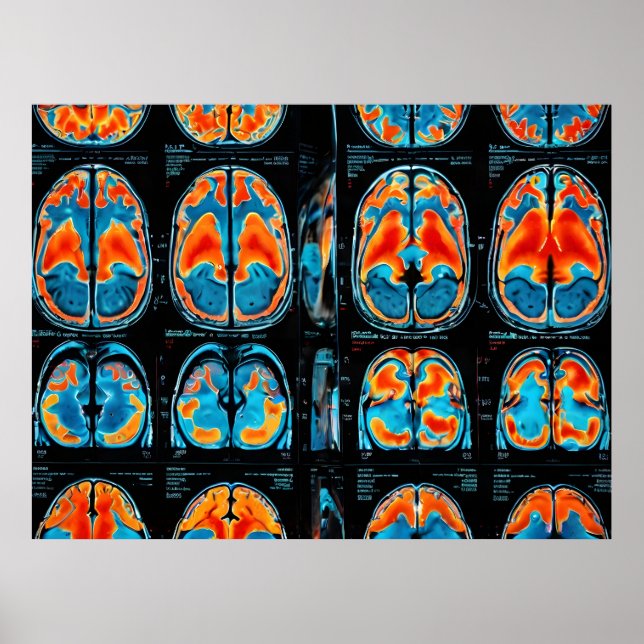 Poster ressonância magnética cerebral (Frente)