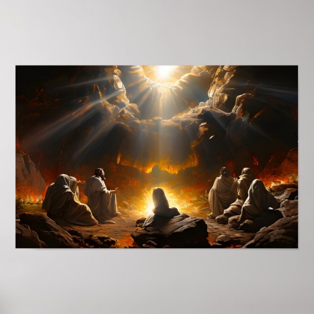 Poster Ressurreição de Jesus Cristo (Frente)