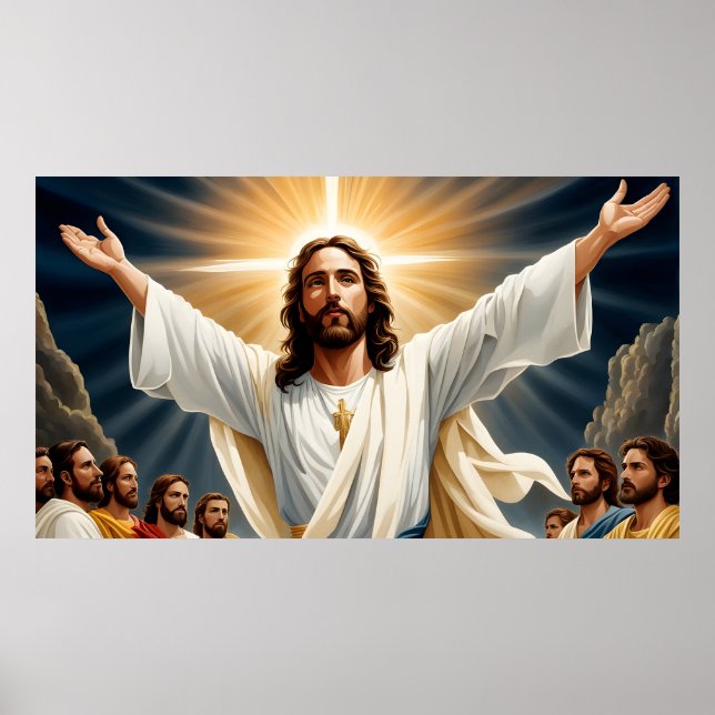 Poster Ressurreição de Jesus Cristo (Frente)