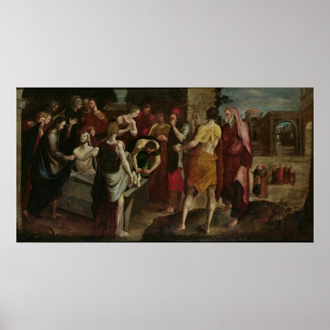 Póster Ressurreição de Lázaro (Frente)