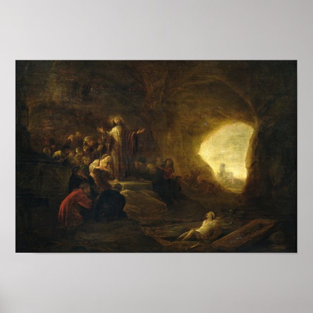 Poster Ressurreição de Lázaro 2 (Frente)