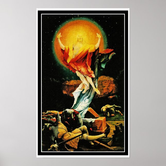Póster Ressurreição do Cristo (Frente)