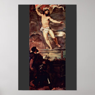 Poster Ressurreição do cristo por Tizian (a melhor