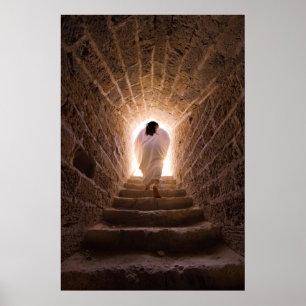 Póster Ressurreição do poster/impressão do Jesus Crist