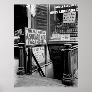 POSTER RESTAURANTE DE 5 CENTAVOS