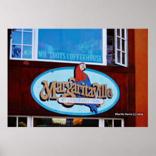 Poster Restaurante e Bar do Margaritaville