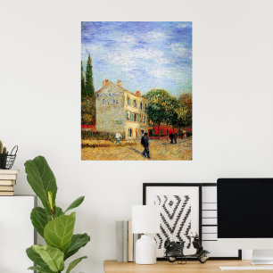Póster Restaurante Rispal em Asnieres por Vincent van Gog