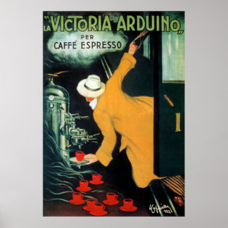 Poster Restaurante Vintage Espresso