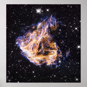 Póster Resto do Supernova de NASAs na foto do espaço