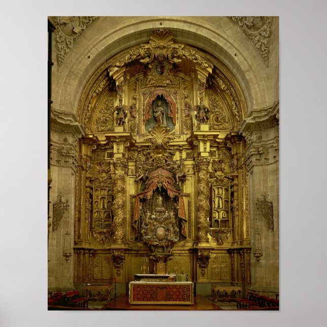 Póster Retable of the Sacrament Chapel (Frente)