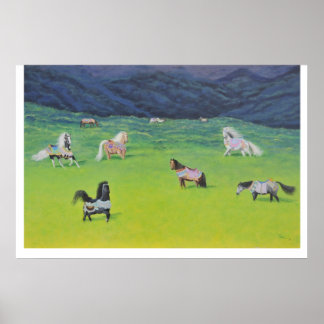 Poster Retirada de Carrossel Horse