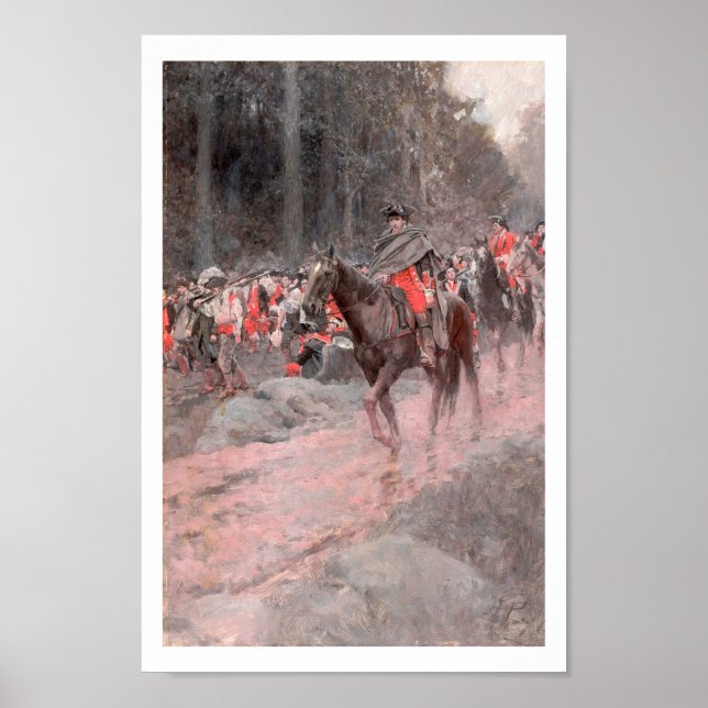 Poster Retirada de Washington de Prados Excelentes (Frente)