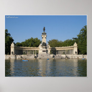 Póster Retiro Park Madrid