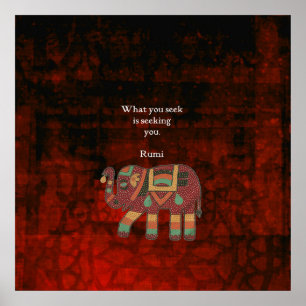 Póster Retorno Inspiracional - O que você procura por cit