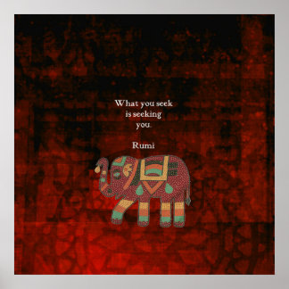 Póster Retorno Inspiracional - O que você procura por cit