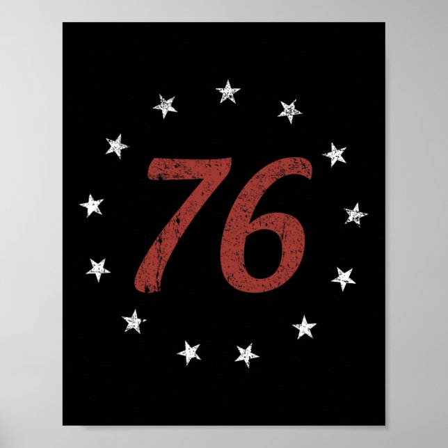 Poster Retrato 4 De Julho Dia Da Independência O Espírito (Frente)