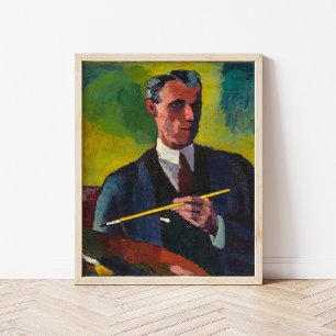 Poster Retrato automático   Henry Lyman Sačien