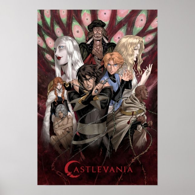 Poster retrato castlevania (Frente)