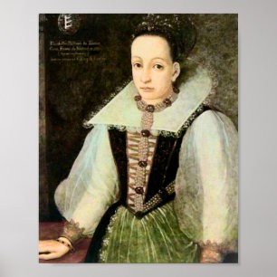 Poster Retrato Condessa Elizabeth Bathory