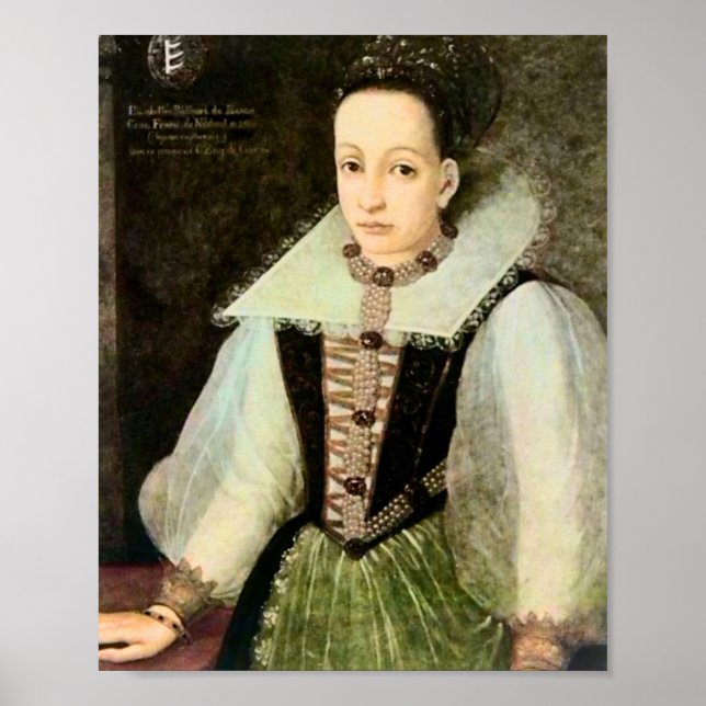 Poster Retrato Condessa Elizabeth Bathory (Frente)