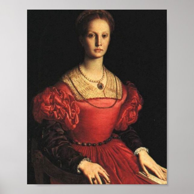 Poster Retrato Condessa Elizabeth Bathory (Frente)