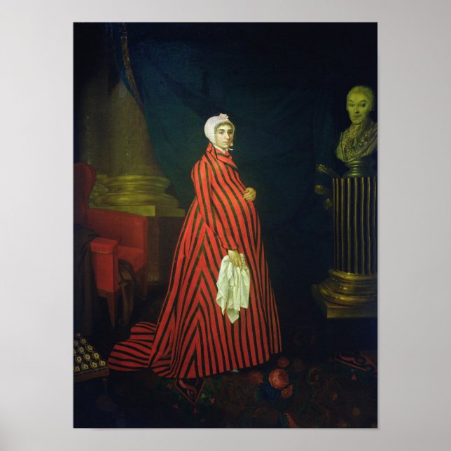 Póster Retrato da Atriz e Praskovya (Frente)