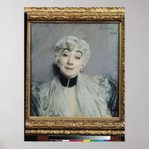 Póster Retrato da Condessa de Martel de Janville