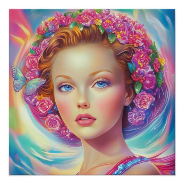 Póster Retrato da Coroa Eoral (Frente)