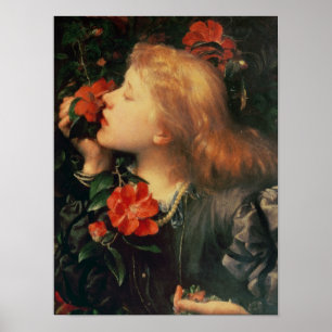 Poster Retrato da dama Ellen Terry c.1864