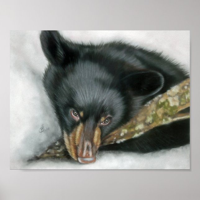 Póster Retrato da Esperança por A. Brunner (Frente)