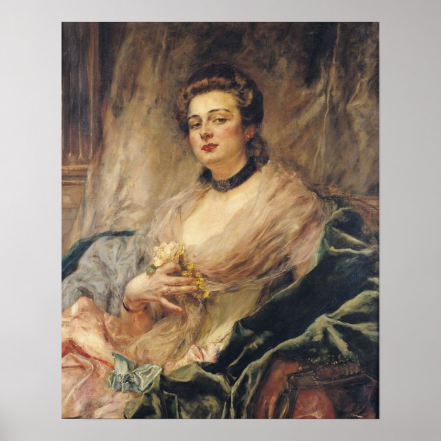 Póster Retrato da Esposa do Artista (Frente)