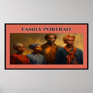 Poster Retrato da família
