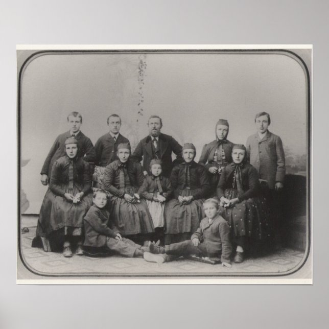 Poster Retrato da família imigrante (Frente)