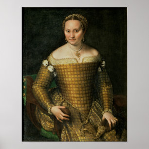 Póster Retrato da mãe do artista