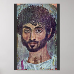 Póster Retrato da mamã de Fayum por Römisch-Ägyptische