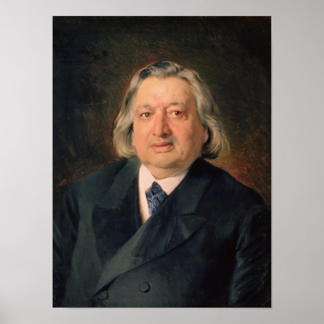 Póster Retrato da Ossip Petrov , 1870 (Frente)