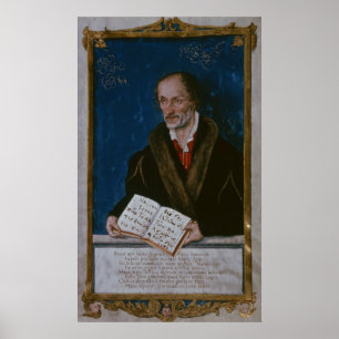 Póster Retrato da Philipp Melanchthon