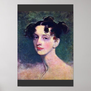 Poster Retrato da princesa Lieven senhor Thomas