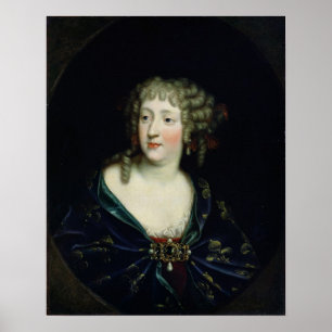 Póster Retrato da rainha Marie-Therese de France