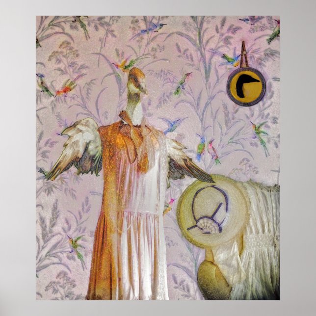 Poster Retrato da Sra. Smew (Frente)